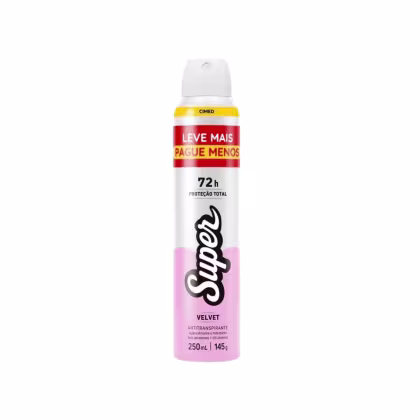 Imagem do produto Desodorante Aerosol Super Velvet 250ml