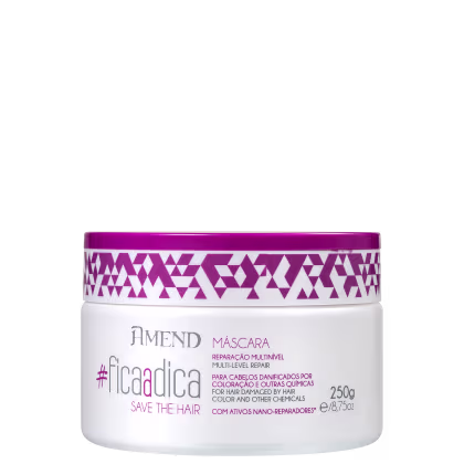Imagem do produto Amend #ficaadica Save The Hair - Máscara 250g