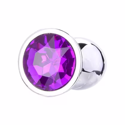 Imagem do produto Plug Anal Joia M com Cristal Lilás
