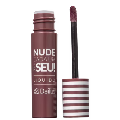 Imagem do produto Dailus Nude Cada Um Tem o Seu 16 Cinza Vinil - Batom Líquido Matte 4,6g