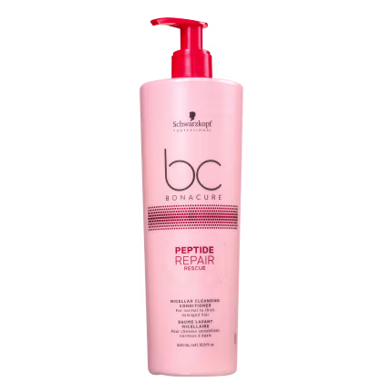 Imagem do produto Schwarzkopf Professional BC Bonacure Peptide Repair Rescue Micellar Cleansing - Condicionador Co-Wash 500ml