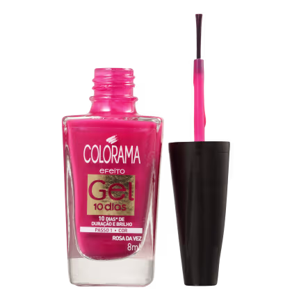 Imagem do produto Colorama Efeito Gel Rosa da Vez - Esmalte Cremoso 8ml