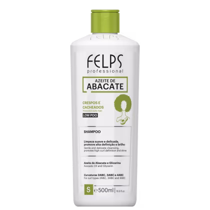 Imagem do produto Felps Professional Cachos Azeite de Abacate - Shampoo Low Poo 500ml