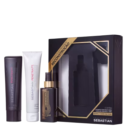 Imagem do produto Kit Sebastian Professional Penetraitt Dark Oil (3 Produtos)