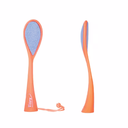 Lixa para Pés Vitry Paris Cerâmica Neon Laranja, 1 produto.