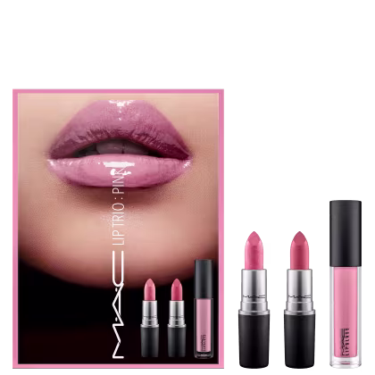 Imagem do produto Kit M·A·C Lip Trio Pink (3 Produtos)
