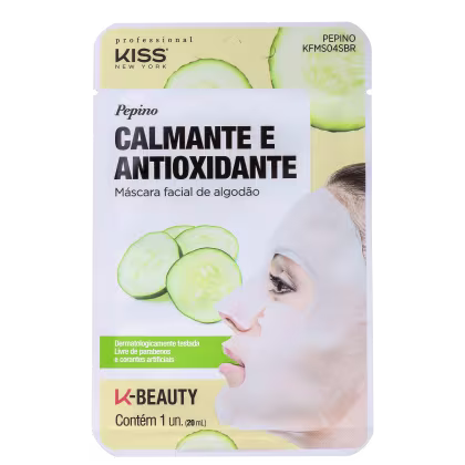Imagem do produto Kiss New York Pepino - Máscara Calmante 20ml