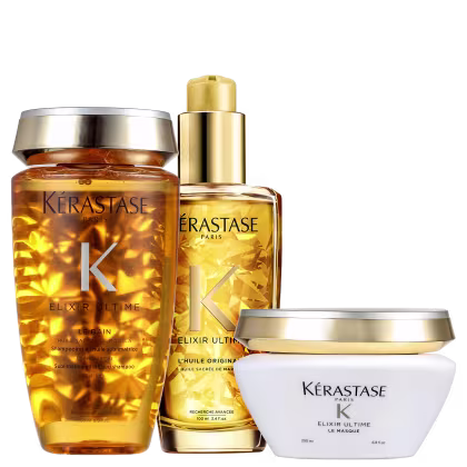 Imagem do produto Kit Kérastase Elixir Ultime Masque Originale (3 Produtos)