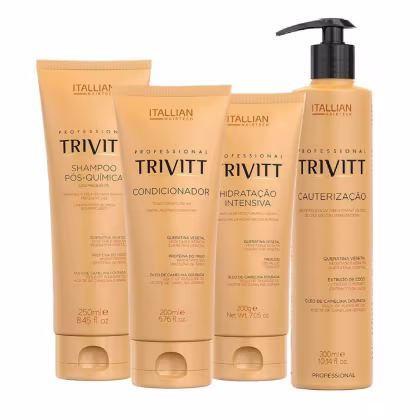 Imagem do produto Trivitt Kit Home Care 4 Produtos – Hidratação Profunda e Selagem dos Fios