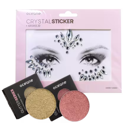 Imagem do produto Kit Océane Crystal Glitter (3 Produtos)