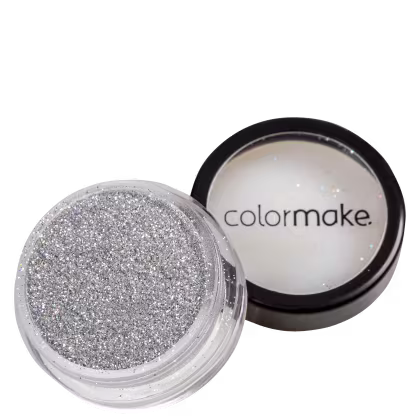 Imagem do produto Colormake Pó Pote Prata Holográfico - Glitter 4g