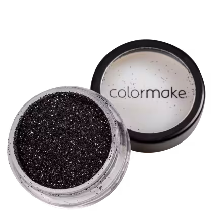 Imagem do produto Colormake Pó Pote Preto - Glitter 4g