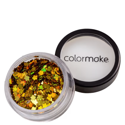 Imagem do produto Colormake Shine Formatos Flor Ouro - Glitter 2g