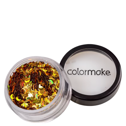 Imagem do produto Colormake Shine Formatos Meia Lua Ouro - Glitter 2g
