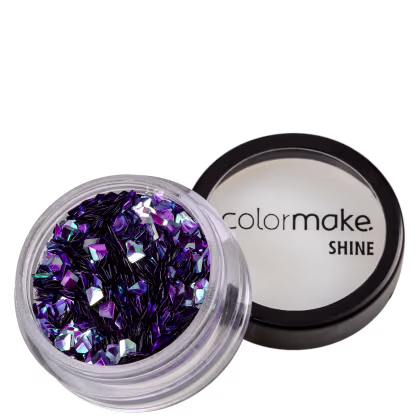 Imagem do produto Colormake Shine Formatos Diamante 3D Azul - Glitter 2g