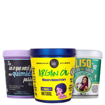 Imagem do produto Kit Lola Cosmetics Cronograma Capilar Cabelão (3 Produtos)