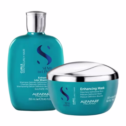 Imagem do produto Kit Alfaparf Club Duo Semi di Lino Curls Enhancing (2 Produtos)