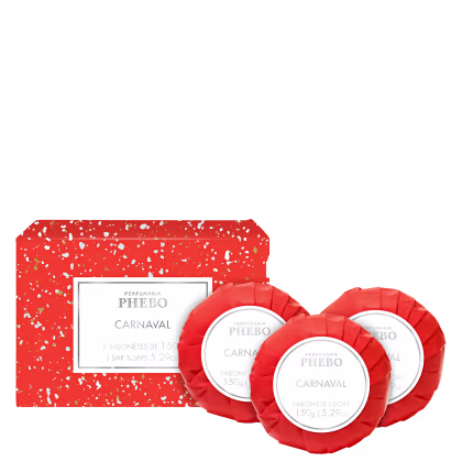 Imagem do produto Kit Phebo Carnaval - Sabonetes em Barra 3x150g
