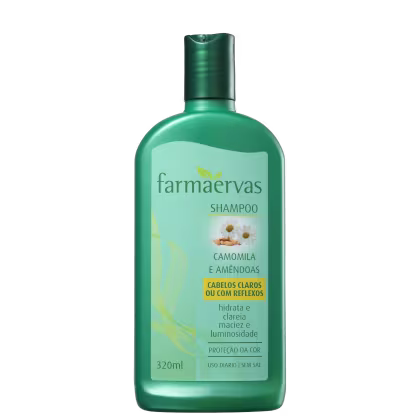 Imagem do produto Farmaervas Camomila e Amêndoas - Shampoo 320ml