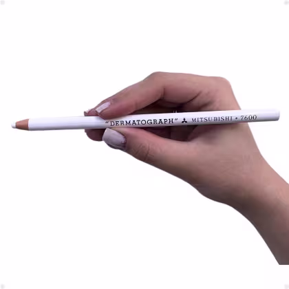 Imagem do produto Lápis Dermatográfico Mitsubishi Branco 7600
