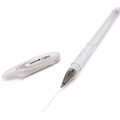 Imagem do produto Caneta Mitsubishi Uni-ball Signo Angelic Colour Branca