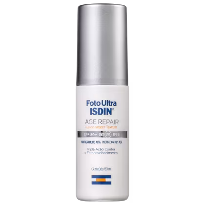 Imagem do produto ISDIN Foto Ultra Age Repair Fusion Water FPS 50 - Protetor Solar Facial 50ml