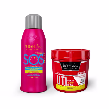 Imagem do produto Kit Reconstrutor SOS com Máscara UTI 240G Forever Liss