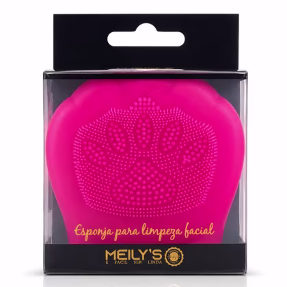 Imagem do produto Esponja Para Limpeza Facial Rosa Meily’s Ref.:mac-300