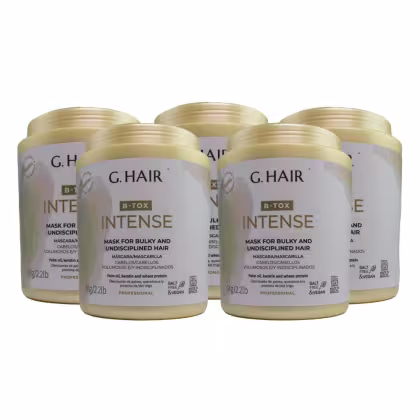 Imagem do produto G.Hair BTX Intense Kit 5 Máscara 1kg