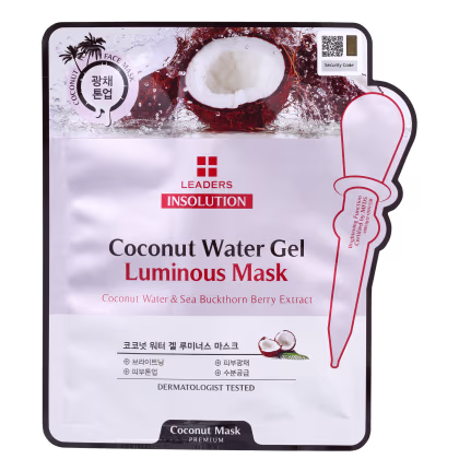 Imagem do produto Leaders Coconut Water Gel Luminous - Máscara Facial 25ml