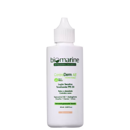 Imagem do produto Biomarine Control Derm A5 Secativa FPS 20 - Loção Multifuncional Facial 60ml