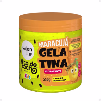 Imagem do produto Kit Salon Line Kids: Shampoo + Condicionador e Gelatina Hidratante Maracujá