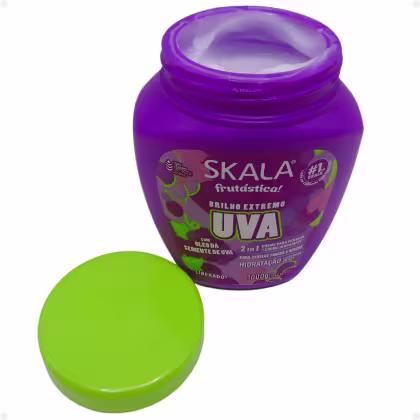 Imagem do produto Kit Skala: Máscara Cronograma Capilar Uva, Morango e Banana 1000g