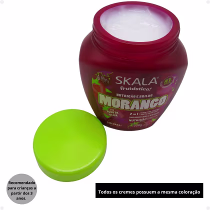 Imagem do produto Kit Máscara Skala: Banana, Coco, Melancia, Morango E Uva 1000g