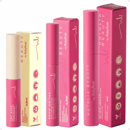 Imagem do produto Kit Ruby Rose Natalia Beauty (3 Produtos)