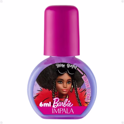 Imagem do produto Kit Impala Barbie:1 Esmalte e Paleta de Maquiagem Infantil Extraordinária