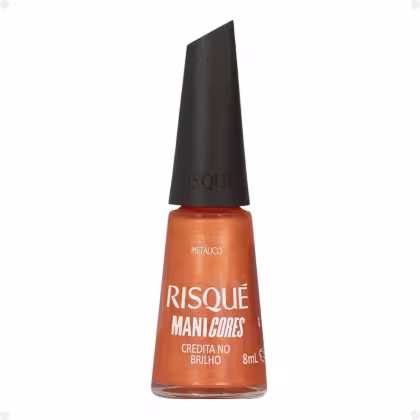 Imagem do produto Esmalte Metálico Risqué ManiCores Credita no Brilho 8ml