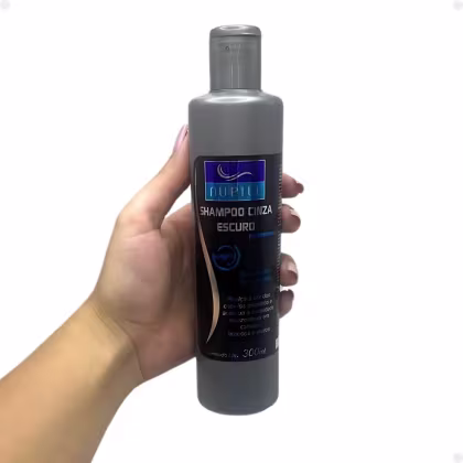 Imagem do produto Shampoo Cinza Escuro Nupill 300ml