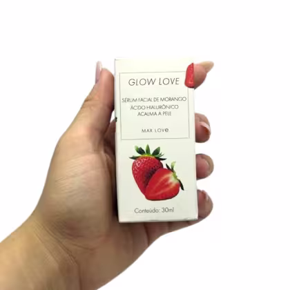 Imagem do produto Sérum Facial Max Love Ácido Hialurônico Glow Love Morango 30ml