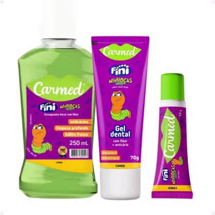Imagem do produto Kit Carmed Fini Minhocas Azedinhas (3 Produtos)