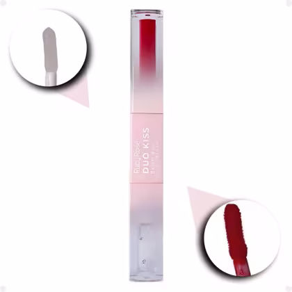 Imagem do produto Batom Duo Ruby Rose Duo Kiss DK12 HB-L6203-12