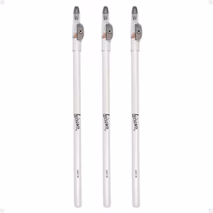Imagem do produto Kit Luisance: 3 Lápis Para Olhos Branco com Apontador Ref. L887-w