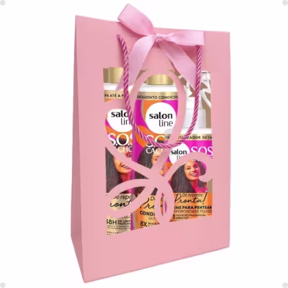 Imagem do produto Kit Presente Salon Line De Repente Pronta!: Shampoo, Condicionador e Creme Fluido + Mimo Exclusivo