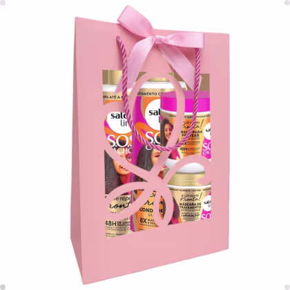 Imagem do produto Kit Presente Salon Line De Repente Pronta: Shampo, Condicionador, Creme Pentear e Máscara + Mimo Exclusivo