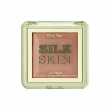 Imagem do produto Pó Compacto Ruby Rose Silk Skin Light Finish PC30 HB-M403-3