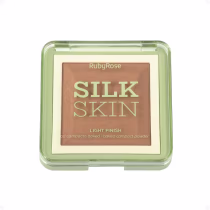 Imagem do produto Pó Compacto Ruby Rose Silk Skin Light Finish PC50 HB-M403-5