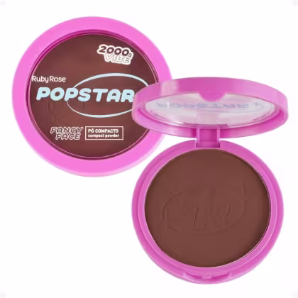 Imagem do produto Pó Compacto Ruby Rose Popstar Fancy Face P80 HB-M406-8