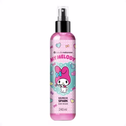 Imagem do produto Body Splash Cia da Natureza My Melody Baunilha Spark 240ml