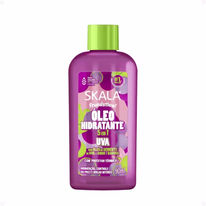 Imagem do produto Óleo Hidratante Skala Frutástica! 5 em 1 Uva Com Protetor Térmico 90ml