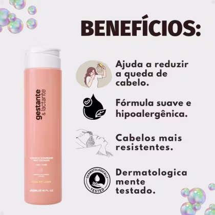 Imagem do produto Condicionador Antiqueda Acquaflora Gestante e Lactante 250ml